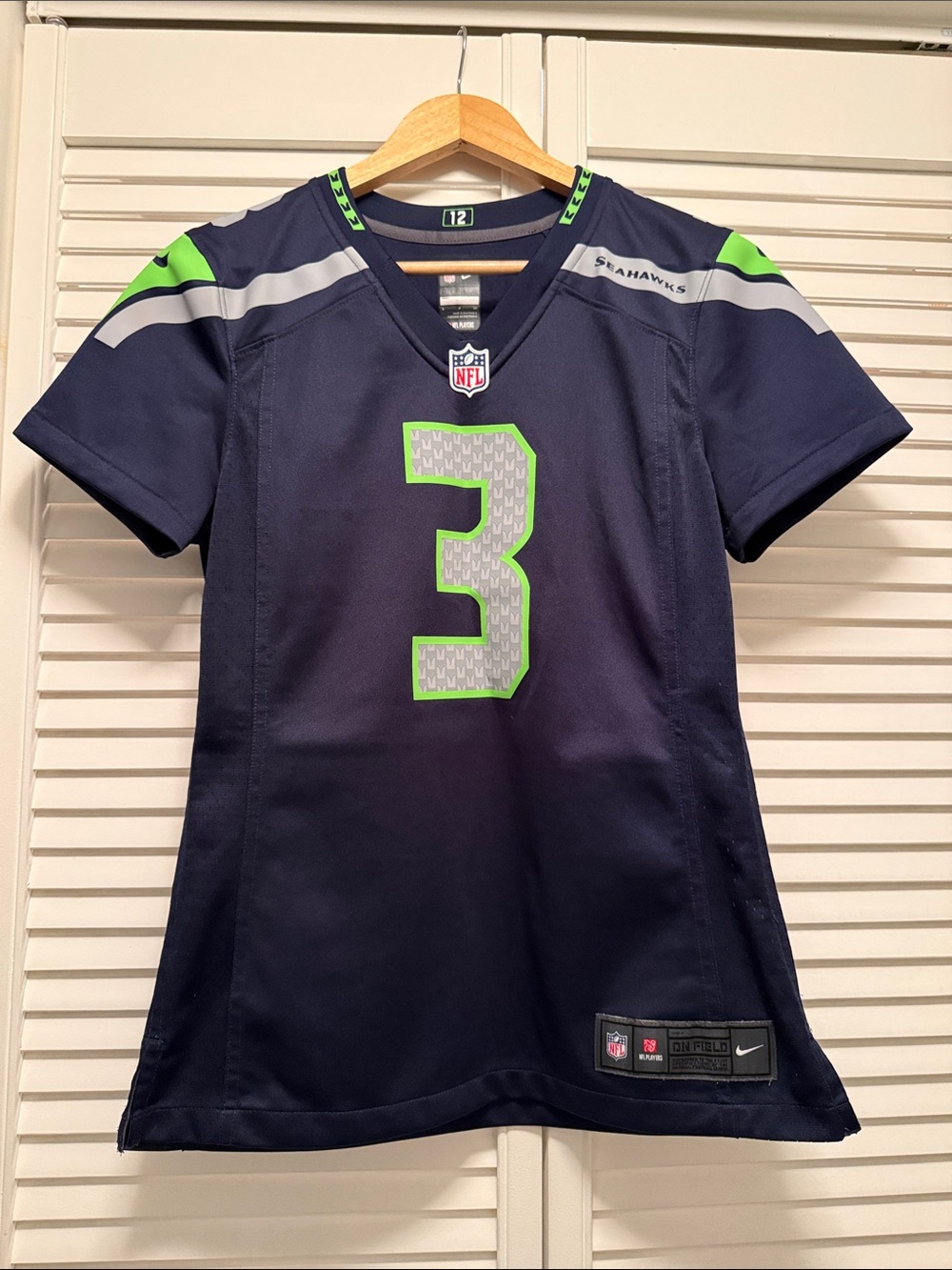 Seahawks Wilson #3 Jersey